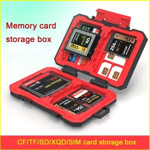 Camera Memory Card Box Card Bag SD XQD/SIM/CF Mobile Phone TF Card Waterproof And Anti-Drop Memory Card Box Storage Box