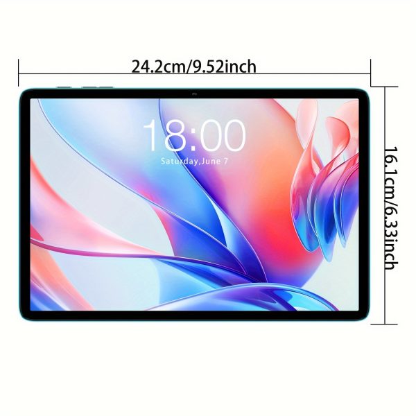 Teclast P30 Tablet, 10.1-inch LCD Display, Android 14, 1.8GHz Allwinner A523 Octa-Core, 4GB RAM, 64GB ROM, Wi-Fi, 6000mAh Battery, Type-C, 5MP Dual Camera, Aluminum Alloy, Includes Toughened Film & Accessories Bundle