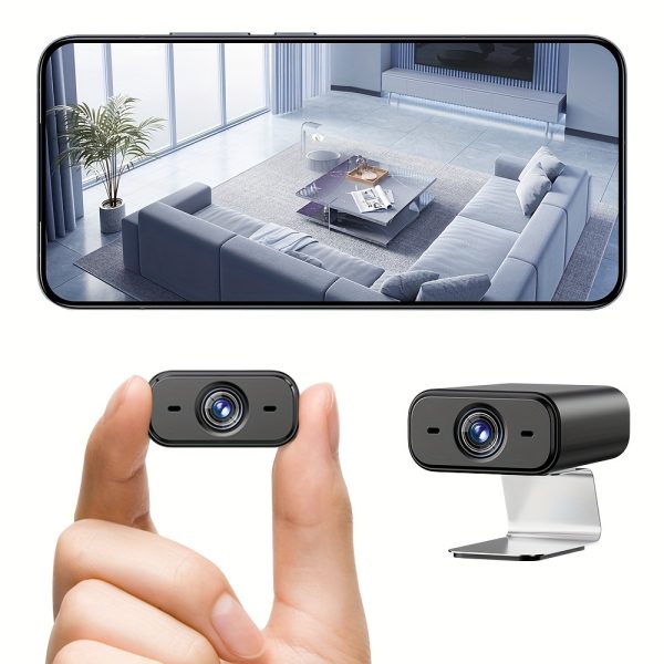 Smart Mini Wireless Camera for Home Security - USB Powered, Wi-Fi Enabled, App Control, No Battery Needed, Indoor Use