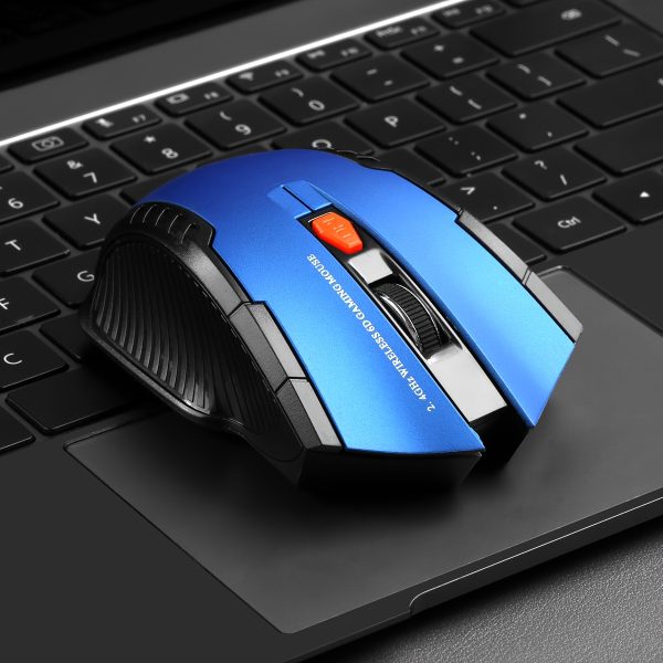 ConnectFit 2.4Ghz Wireless Gaming Mouse with USB Receiver - Compatible with Windows 7/XP/Vista, Ideal for PC & Laptop Accessories, Wireless Mouse