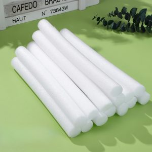 6/12 Pack White Sofa Cover Foam Sticks - Non-Slip, Washable Fasteners for Secure Sofa Covers, Spot-Clean, Home Comfort Enhancer