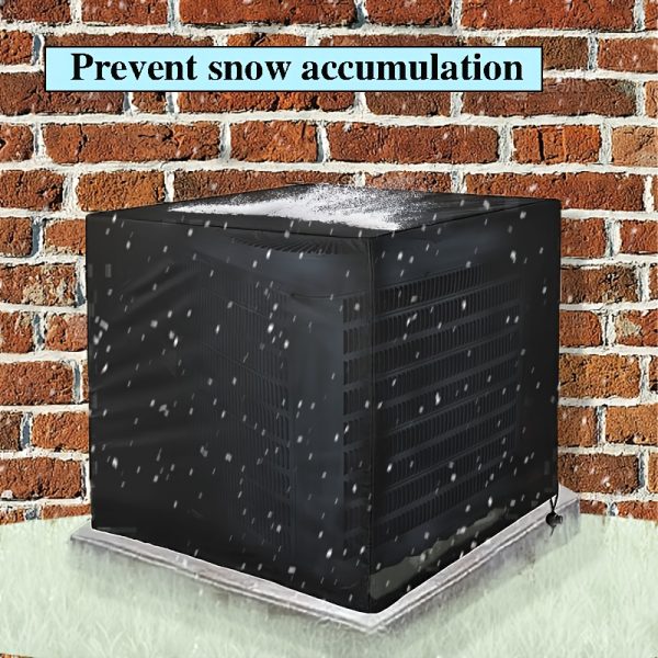 Winter Protective Cover for Outdoor Air Conditioner Unit and Rainproof Generator Cover, Durable Fabric Material, Air Conditioner, Generator