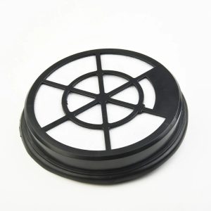 1pc High-Efficiency Vacuum Cleaner Replacement Filter for BGC05A220A, BGC05AAA1, BGC05AAA2, BGS05A220, BGS05A221, BGS05A222, BGS05AAA1 - Durable Plastic Frame with White Pleated Surface for Maximum Filtration, Vacuum Cleaner Accessory | Circular Filter Design | Easy Installation