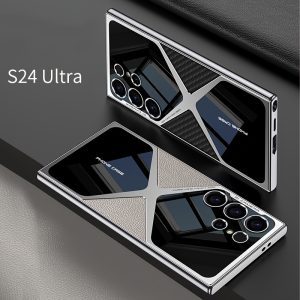 For Samsung Galaxy S24 Ultra Phone Case, [Supports Wireless Charging] Soft Border [Anti Drop And Shock Protection], High-End Fashionable Men'S Only Phone Case, Suitable for Samsung Galaxy S24 Ultra Phone Case