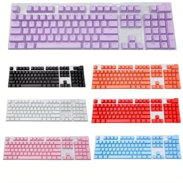 104 Keys Keycaps For Mechanical Keyboard ABS Backlit Keycap For RK61 RK71 87 Keys 104 Keys
