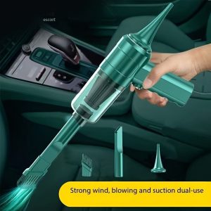 Powerful Cordless Handheld Vacuum Cleaner - Rechargeable, Lightweight for Car, Home & Pet Hair Removal with Gap Tool & Dust Brush Included, Portable, Cyclone