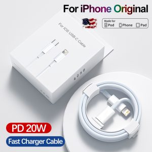 1m/2m PD Fast Charger Cable - USB-C to Lightning for iPhone 14 Pro Max, 11, 12, 13, X, XS, XR, 8 Plus & iPod - Durable & High-Speed Charging Solution, Portable Electronics | Modern Cable Design | Durable Cable Material, USB C Fast Charging Cable