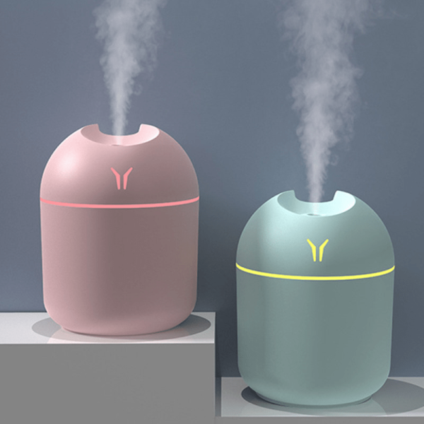 Air Humidifier Cute Aroma Diffuser with Night Light Cold Mist for Bedroom Home Car Plants Purifier Humifier Room Freshener