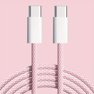 60W for iPhone 15/Samsung Cable, USB C to USB C Charging Cable, Type C to Type C Fast Charger Cord Compatible for iPhone 15/15 Pro/15 Pro Max/15 Plus/iPad Pro/ Air5/ MacBook/Samsung Galaxy S22/S21/S20 Ultra