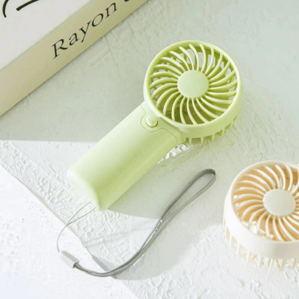 Compact & Lightweight Portable Mini Fan, Battery-Operated - Ideal for Office, Outdoor, Travel & Camping - Stay Cool Anywhere, Anytime! (AAA Batteries Not Included)