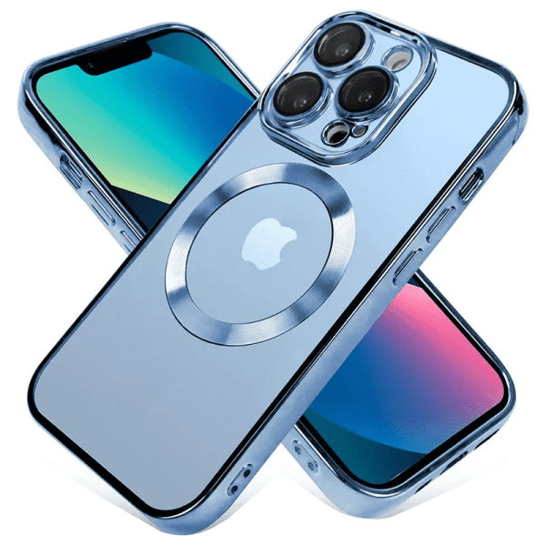 Ultra-thin Beautiful Protective Case For IPhone 15 13 14 12 11 Pro Max 15 Plus, Suitable For Magsafe Wireless Charging Magnetic Electroplating Protective Case