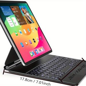 Suitable for iPad Tenth Generation 27.69 cm Wireless Keyboard Protective Case Portable Foldable Multi-angle Reading Rich Experience Magnetic Suction Design