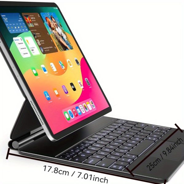 Suitable for iPad Tenth Generation 27.69 cm Wireless Keyboard Protective Case Portable Foldable Multi-angle Reading Rich Experience Magnetic Suction Design