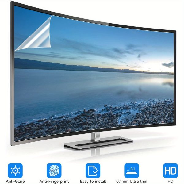 24-Inch Matte Anti-Glare Screen Protector for Widescreen Monitors, 16:10 Aspect Ratio - Eye Protection, Scratch Resistant, Easy Install