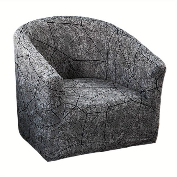 Sofa Chair Cover Single Sofa Cover Semi-circular Sofa Cover One Piece Prosperity 65*90cm