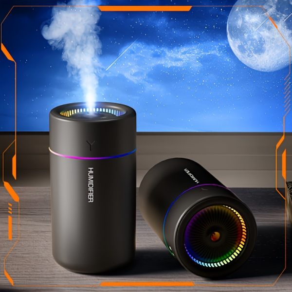 1pc YAIAWISU Quiet USB Powered Humidifier for Large Rooms - Multi-Function Spray with Top Filling Water Tank, Alcohol-Free, Easy to Clean, Ideal for Bedroom, Living Room, Office, Humidifiers for Bedroom
