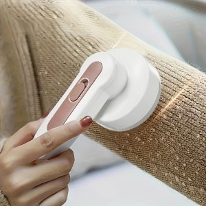 1pc, Fabric Shaver, Electric Lint Remover, USB Rechargeable SweaterShaver, Power Lint Shaver, Fuzz Remover, Pilling Remover, PortableHairball Trimmer For Clothes, Bedding, Furniture, Carpet, Sofa, CleaningSupplies, Cleaning Gadgets