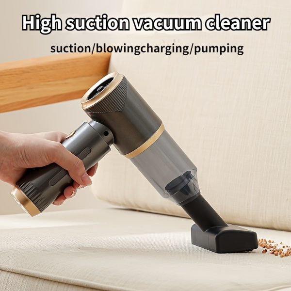High-Power Cordless Vacuum Cleaner with 1500mAh Batteries, 3.5KPa Suction & Blower Function - Compact Design for Floors, Cars, and Computers, Vacuum Cleaner Cordless