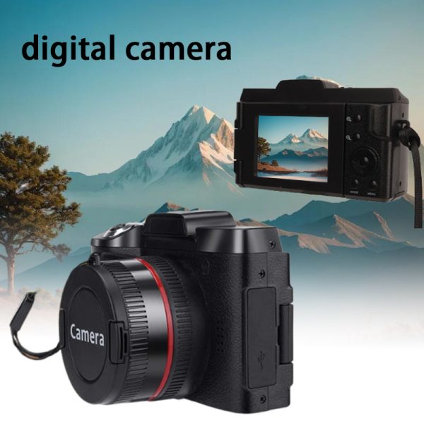 16MP Digital Camera with 1080P Video Recording, Compact Travel Camcorder, 16X Digital Zoom, with Non-rechargeable AAA Battery, for Outdoor Enthusiasts and Everyday Life Capturing