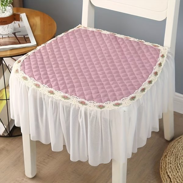 Chair and Dining Table Cushion Set, Modern and Elegant, 43x45cm, Polyester Material, No Battery Included