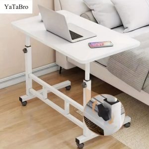 1pc Universal Pulley + Height Adjustable + Extra Large Desktop Folding Study Table/student Study Table/laptop Table/offictable/lazy Table/bede, Lap Desk/bedtable/multifunctional Table