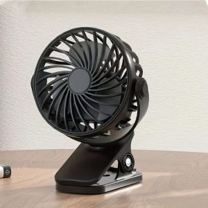 Portable Desktop Fan With Rechargeable Battery, USB Powered Quiet Personal Fan With Adjustable Angle For Desktop Air Circulation