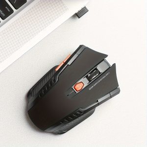 BalanceFit Ergonomic 2.4G Wireless Mouse - Portable USB Computer Mouse with Streamlined Arc Design for Comfort, Low Latency & High Precision, Ideal for Gaming, Office, and Entertainment, Compatible with Laptops & Desktops