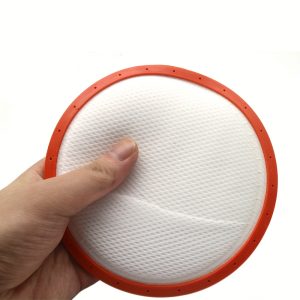Midea Compatible 146mm/130mm Reusable HEPA Filter, Washable Round Vacuum Cleaner Element, Compatible with C3-L148B C3-L143B VC14A1-VC Models, No Battery Required