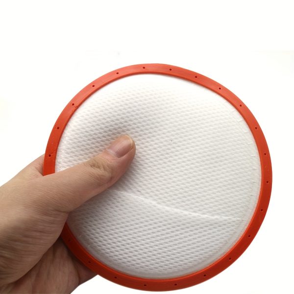 Midea Compatible 146mm/130mm Reusable HEPA Filter, Washable Round Vacuum Cleaner Element, Compatible with C3-L148B C3-L143B VC14A1-VC Models, No Battery Required