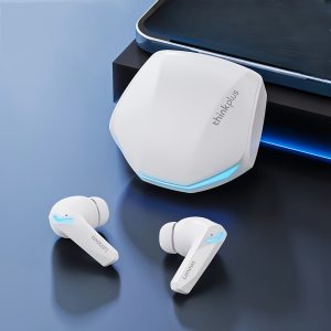 Lenovo GM2 PRO Wireless Headset, HIFI Sound Quality, Smooth and Clear HD Calls, Intelligent Noise Reduction, Rechargeable Lithium Battery-Polymer 350mAh, USB Charging, Type-C Port Charging, ≤36V, 0.25-1.5W Power, with No Charger Included for Lenovo GM2 PRO