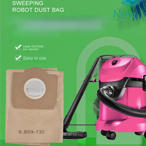 3pcs/5pcs/10pcs Suitable for Truck WD3 Wd3200, Roventa RB88 Ru100, Roventa Bully Rb08 014, Seteco 202 Thickened Dust Bag Vacuum Cleaner Dust Bag, Suitable for Kai. Chi Vacuum Cleaner Accessories WD3 Dust Collection Bag Automatic Sweeping Mopping Integrated Household