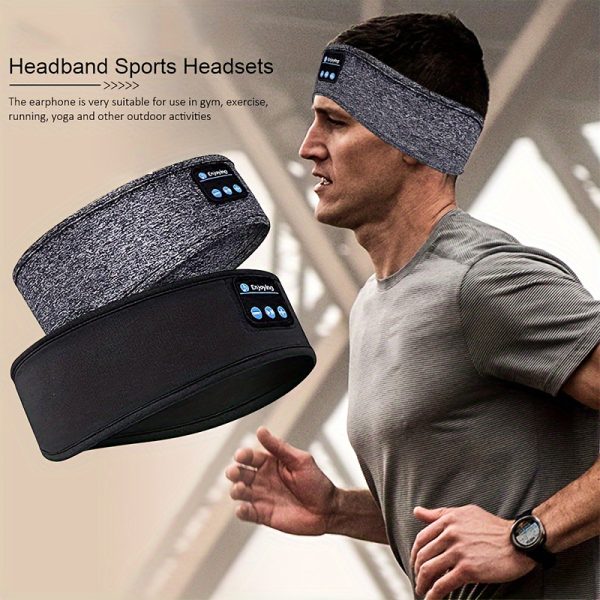 Sleep Headphones Wireless, Sports Earbuds with Ultra-Thin HD Stereo Speaker, Suitable for Men and Women, Perfect for Sleep, Exercise, Jogging, Yoga, Insomnia, Air Travel, Meditation