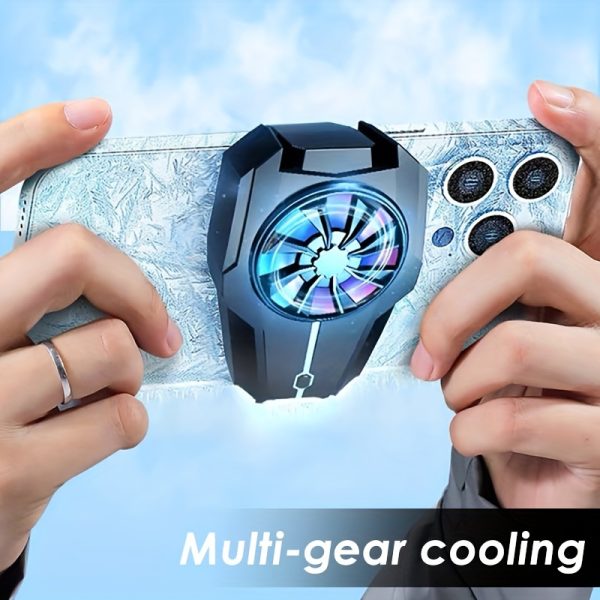 Radiator For Gaming, With Two Cooling Modes, Suitable For All Kinds Of Inch Iphones, Android Smartphones, With RGB Lights, USB Charging