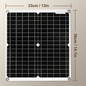 IAGREEA Flexible Solar Panel 20W/40W - Magnetic, Detachable for Outdoor Camping, Hiking, RV, Car & Boat Battery Charging, Mobile Power & Phone - 12V/5V, Controller Optional