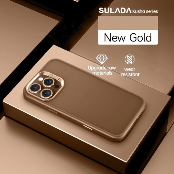 New Luxury Matte Electroplated Case for Iphone 16, Suitable for 16 Pro Max, Featuring a Solid Color And Full-Body Protection.