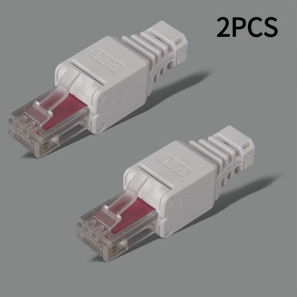 Plug & Play RJ45 CAT.6 Ethernet Cable with Crystal Connector - Smart Compatibility, No Power Needed