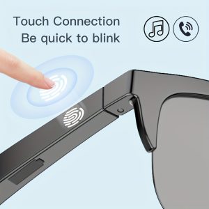 New Smart Wireless V5.3, Multifunctional, Wireless Calls, Music Playback, Outdoor Sports Headphones, Rechargeable HIFI Sound Quality, HD, Black Technology, Unisex, Touch, Long Battery Life
