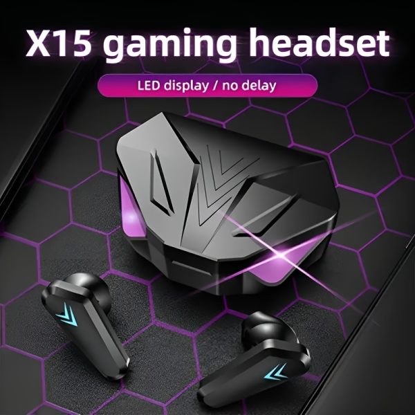 New Smart Noise Reduction High-Quality Sound Cool Style Gaming Wireless Headphones