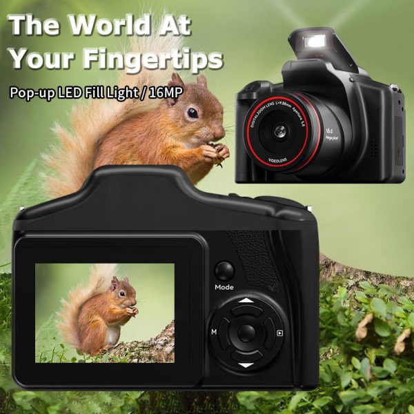 ABS Material Camera, Entry-level Digital Camera - 1080P HD Professional Universal Camera, Digital Zoom, cmos Sensor - Large Screen, Perfect Gift for Company Events, Friends Gatherings, Life Records - Ideal Choice for Photography and Videography Enthusiasts