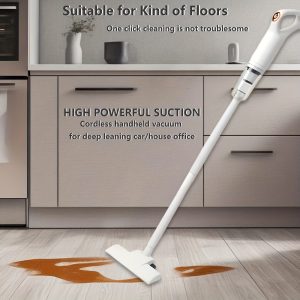 Versatile Handheld Vacuum Cleaner with Strong Suction - USB Rechargeable, Quiet Operation, Lightweight Design for Home & Car Use, Ideal for Keyboards & Hard-to-Reach Areas, Car Vacuum Cleaner