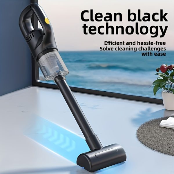 Wireless Handheld Vacuum Cleaner - Rechargeable, High Suction Tornado Design for Home, Car And Office Use
