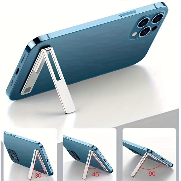Ultra-thin Minimalist Phone Stand, Mini Adhesive Back Support, Foldable Lazy Stand And Portable
