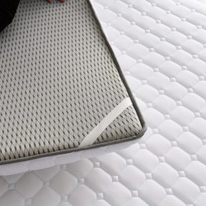 Luxury Thick Latex Mattress - Orthopedic Lumbar Support & Spinal Alignment, Medium Firmness Quilted Design, Hypoallergenic Polyester Cover, Single/Double/Queen Sizes, White, Lumbar Support Mattress | Modern Bedroom Decor | Medium Firmness Mattress