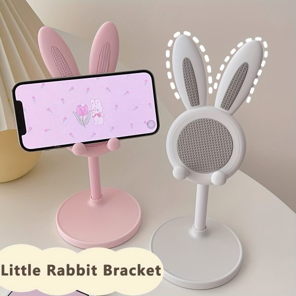 Little Rabbit Mobile Phone Holder with Adjustable Height for Live Broadcasting