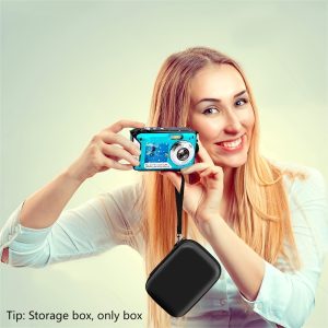 Digital Camera Case Compatible with YIS ENCE/ for Aberg 21 Mega Pixels 6.86cm LCD Rechargeable HD/ for PowerShot ELPH 180 190/ for DSCW800 DSCW830 Digital Camera with SD Card and Cable, storage case
