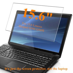Lenovo Ideapad G560/G560E 39.62cm Laptop Screen Protector - HD Tempered Glass, 9H Hardness, Anti-Fingerprint, Bubble-Free Installation, 1pc, Bubble Free