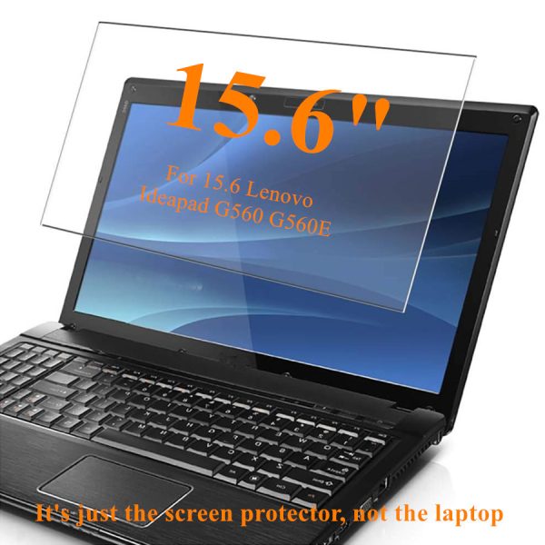Lenovo Ideapad G560/G560E 39.62cm Laptop Screen Protector - HD Tempered Glass, 9H Hardness, Anti-Fingerprint, Bubble-Free Installation, 1pc, Bubble Free