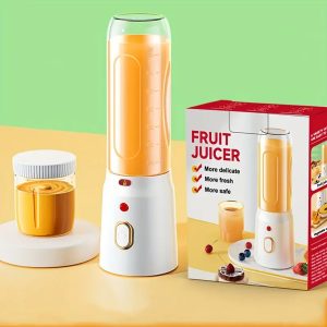 3pcs/set Blender, Juicer Optional Double Cup, Portable USB Charging Juice Cup, Student Home Multifunctional Juicer Complementary Food Cup