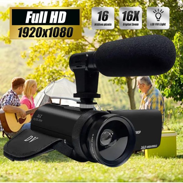 Ultra-High Pixel Professional Digital Camera - Anti-Shake DV Camcorder, Durable ABS Body, Perfect for Travel, Daily Vlogging & Family Memories, Gift, Outdoor, Art Creation