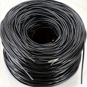 Cat 6 Ethernet Cable, 1000Mbps High-Speed Gigabit Network Cord – Durable & Flexible Round White Cable for Home and Office Use